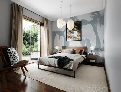 Random Paints mural green preview