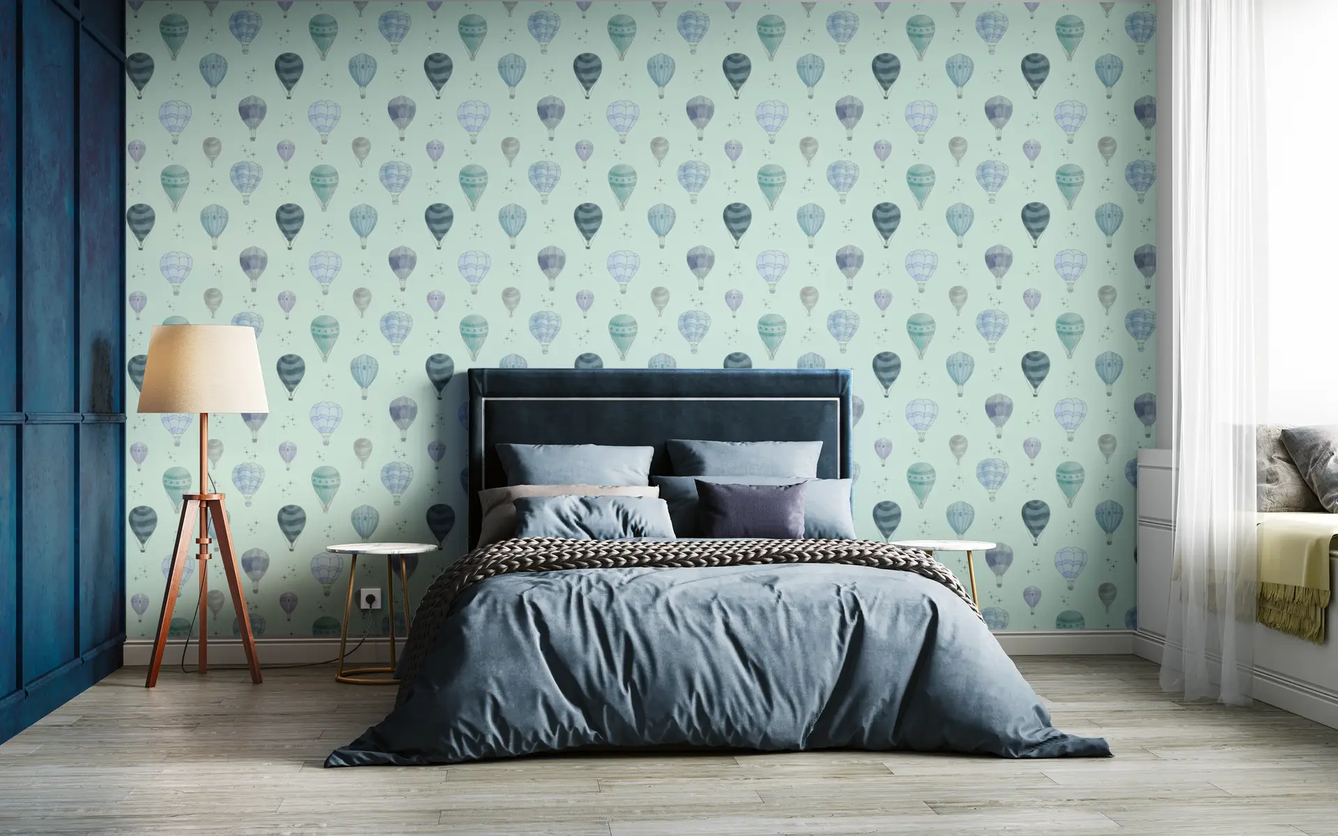 Watercolor airballoons preview