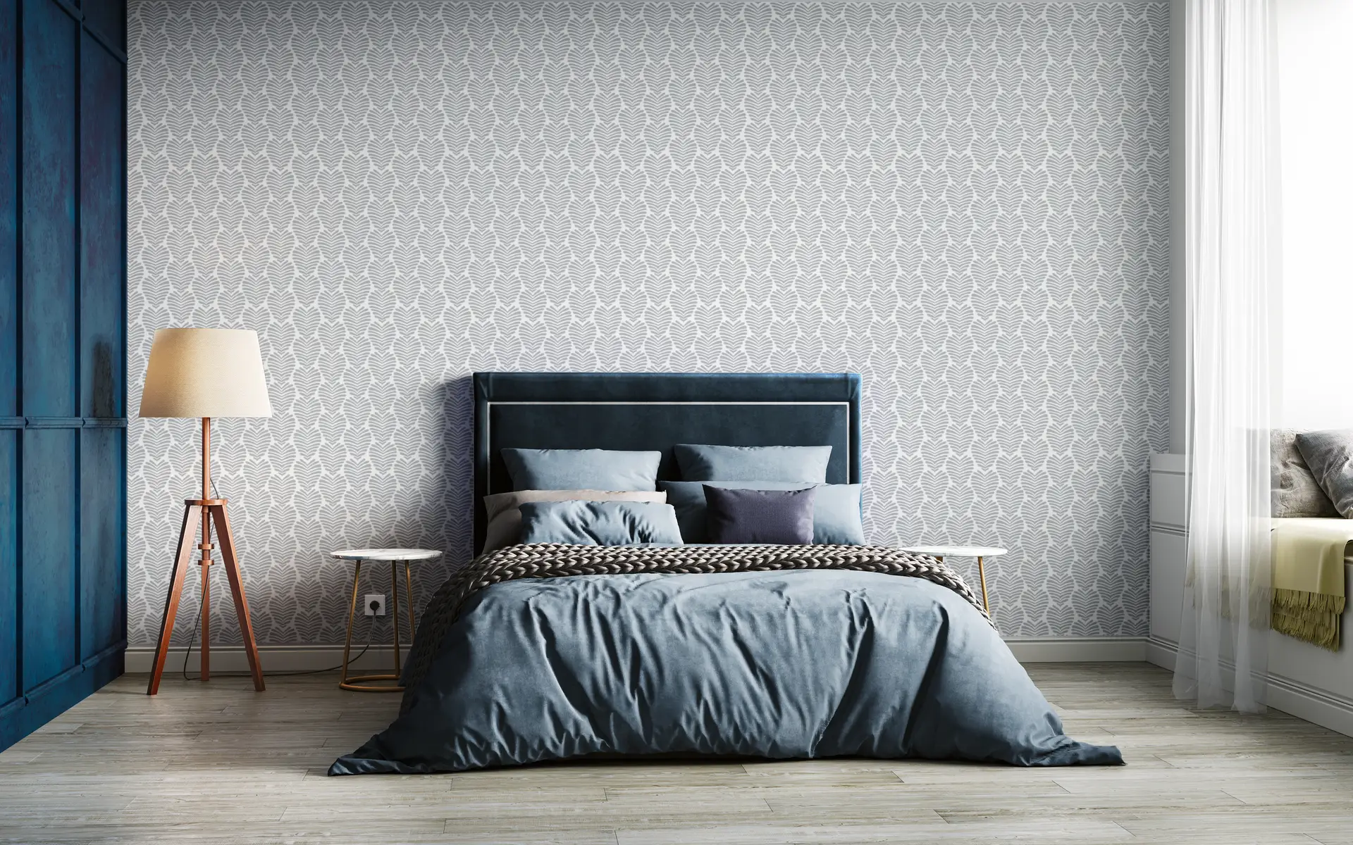 Zebra hearts grey wallpaper preview