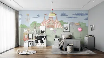 Circus Mural  preview