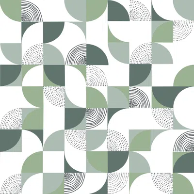 Abstraction in bright green wallpaper design