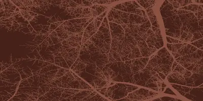 Tree Web Patch Mural red design