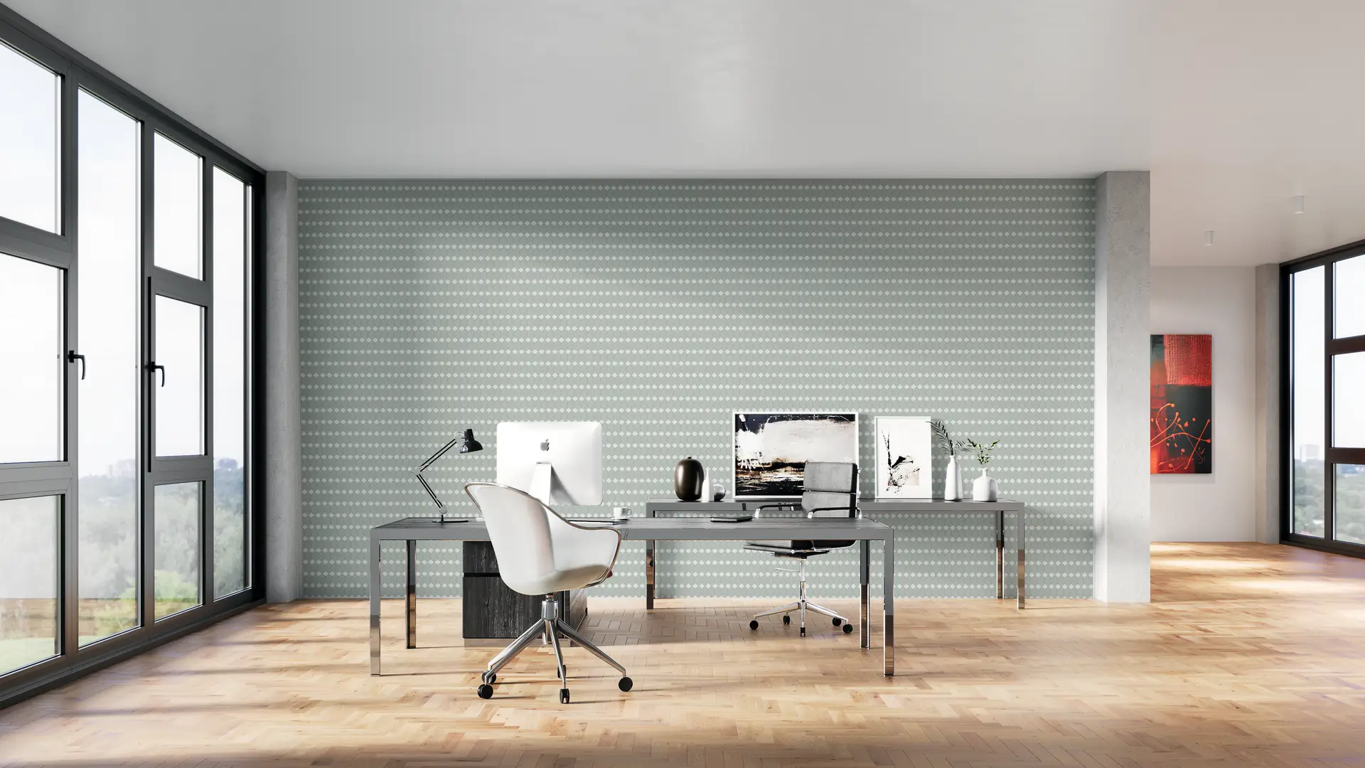 Curved geometric green preview