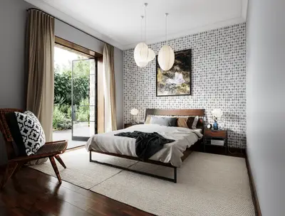 Circles of paint brown wallpaper preview