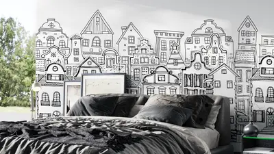 Small Town Outlined preview