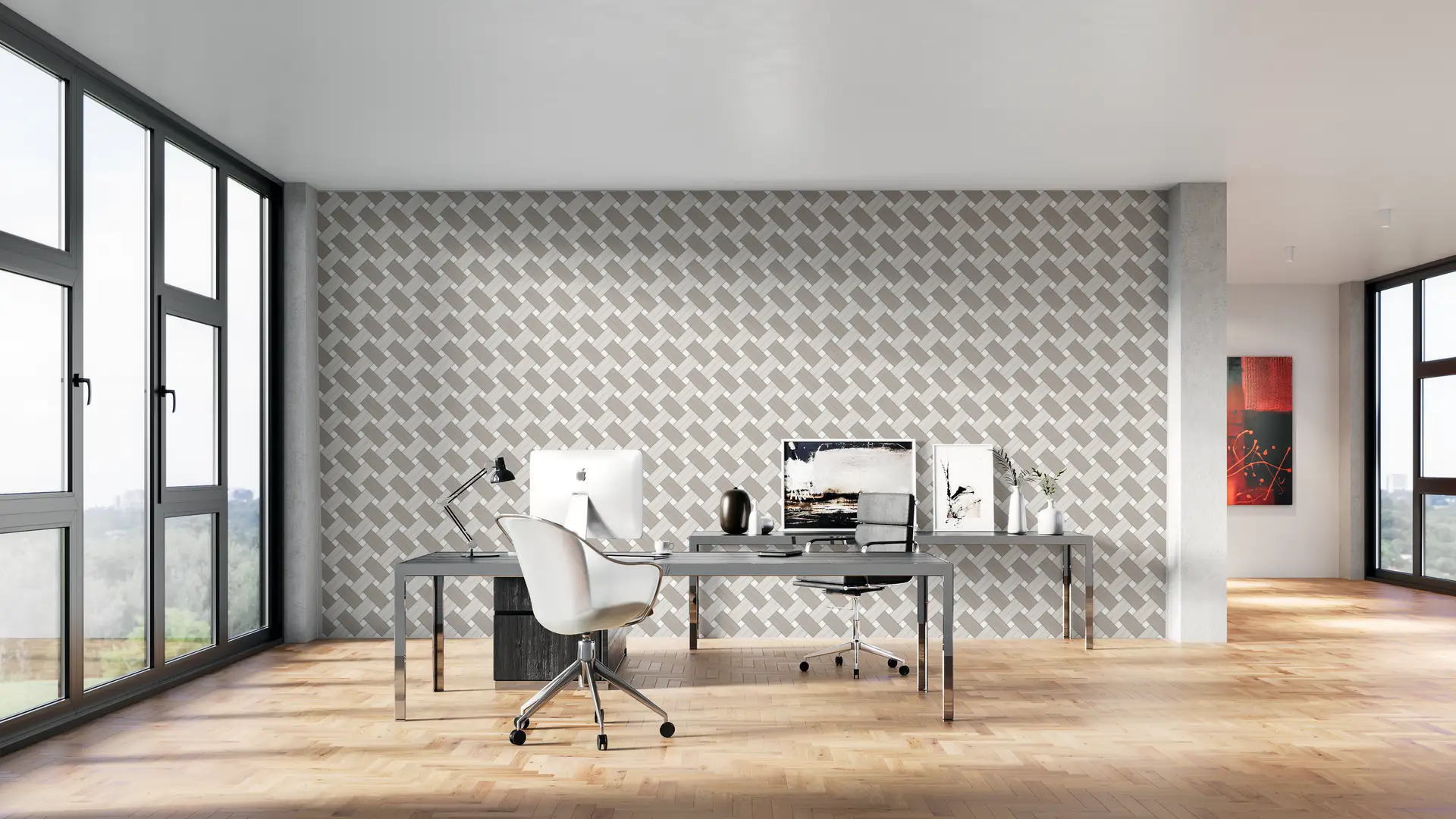 Picnic basket cross beige preview