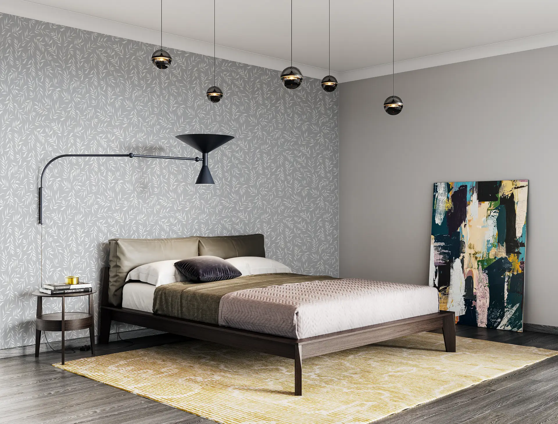 Thin Branches grey preview