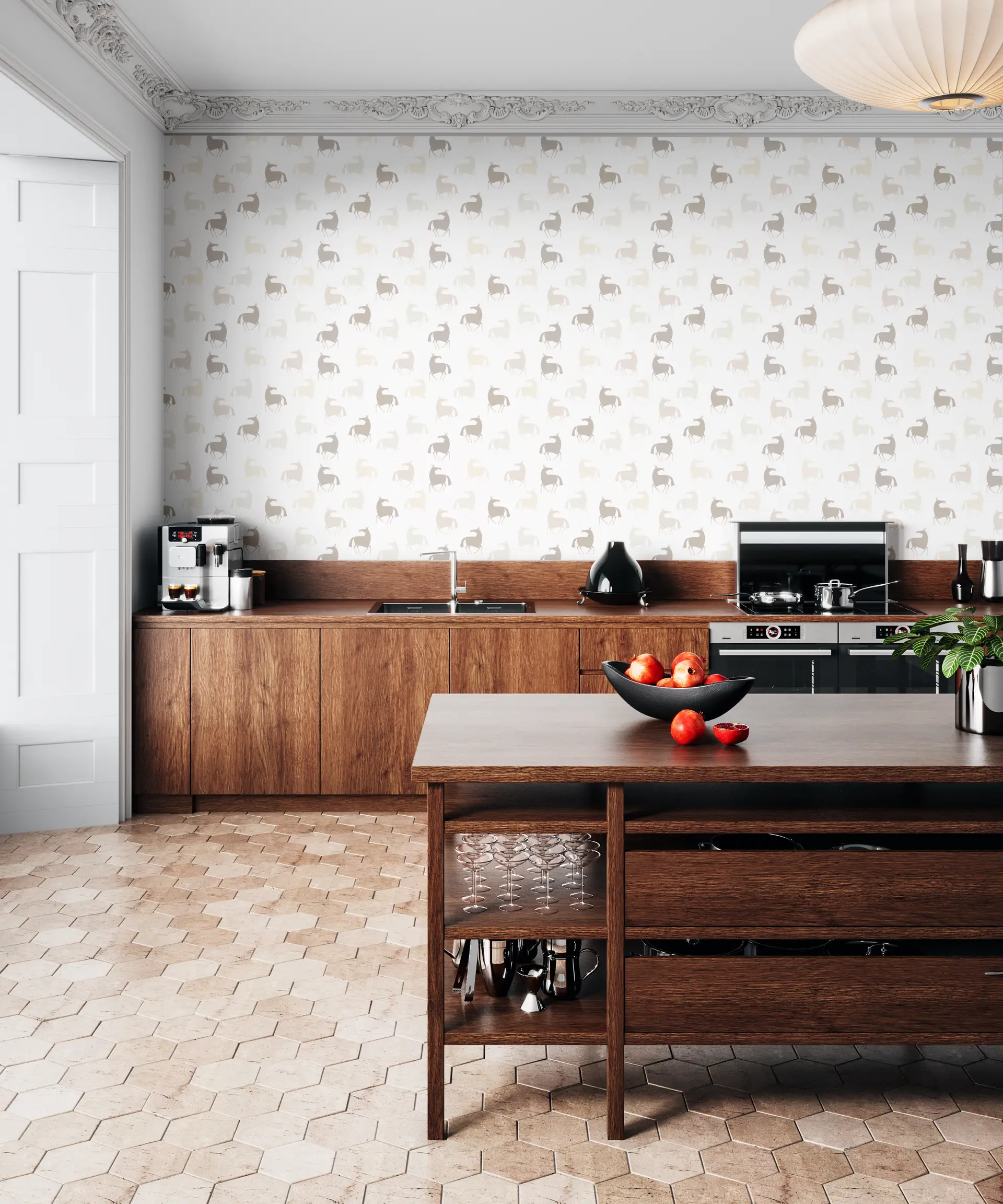 Horse Tile beige preview