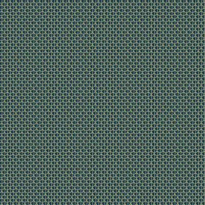 Tile Waves Yellow wallpaper design