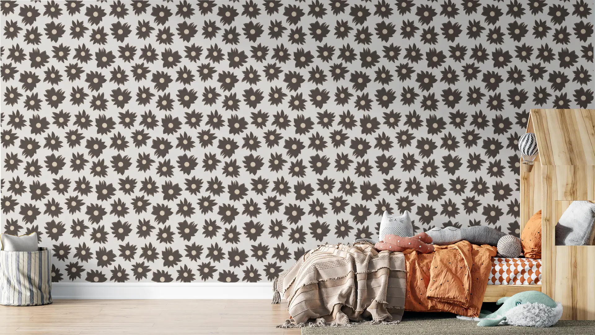 Sunflowers brown preview