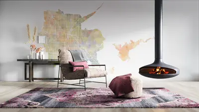 LAS VEGAS map mural preview